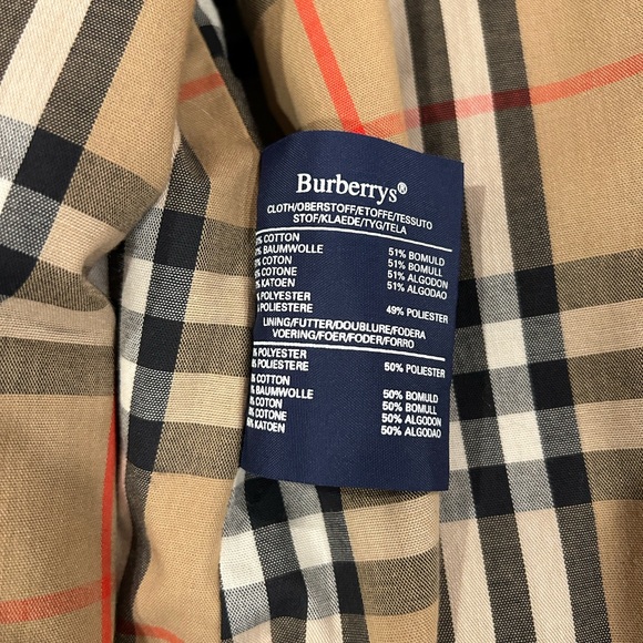 Burrberry Tan Vintage Alex Trench Coat Size XXL - Picture 5 of 7